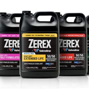 Zerex Asian Vehicle Blue Silicate and Borate Free 50/50 Prediluted Ready-to-Use Antifreeze/Coolant 1 GA