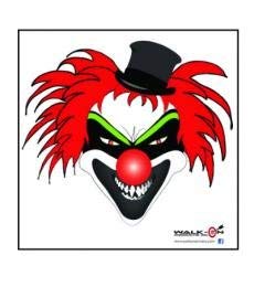 walk-on archery clown face target 50pk