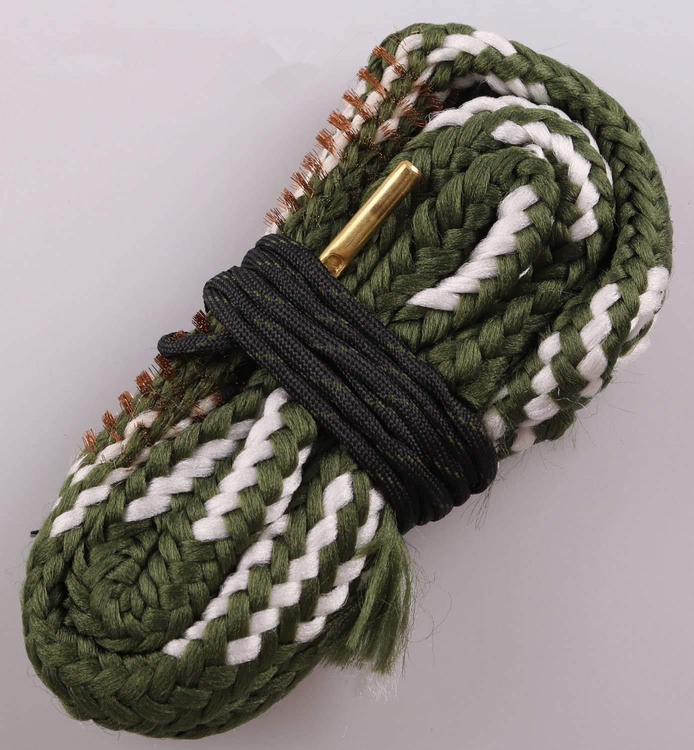 Aimee_JL New Bore Cleaner 20 GA Gauge Gun Barrel Cleaning Rope Rifle/Pistol/Shotgun Brass Brush Cleaning Cord