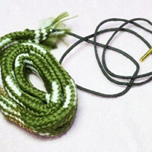 Aimee_JL New Bore Cleaner 20 GA Gauge Gun Barrel Cleaning Rope Rifle/Pistol/Shotgun Brass Brush Cleaning Cord