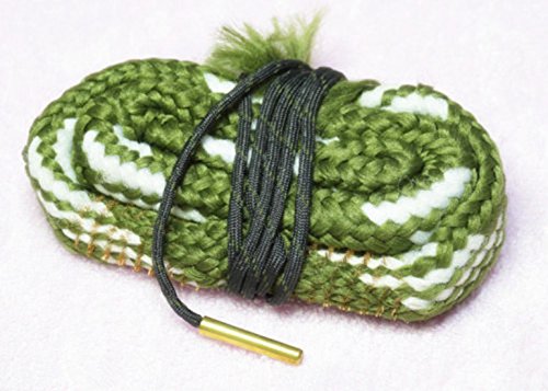 Aimee_JL New Bore Cleaner 20 GA Gauge Gun Barrel Cleaning Rope Rifle/Pistol/Shotgun Brass Brush Cleaning Cord