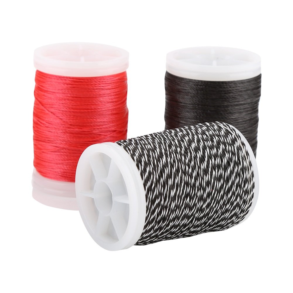 VGEBY 120m Archery Bowstring Serving Threads Nylon Serving Thread (Color : Red) Bow String Serving Bcy Serving .014