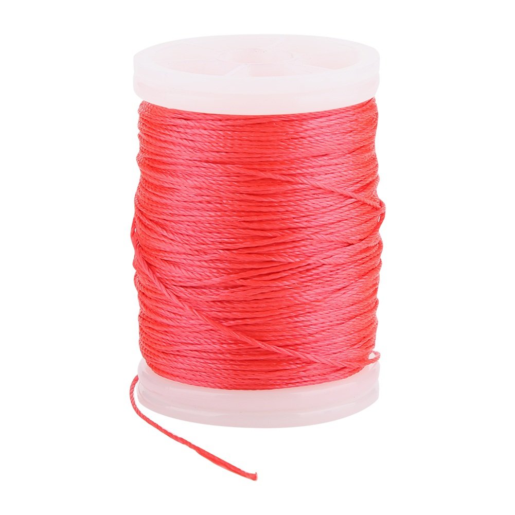 VGEBY 120m Archery Bowstring Serving Threads Nylon Serving Thread (Color : Red) Bow String Serving Bcy Serving .014