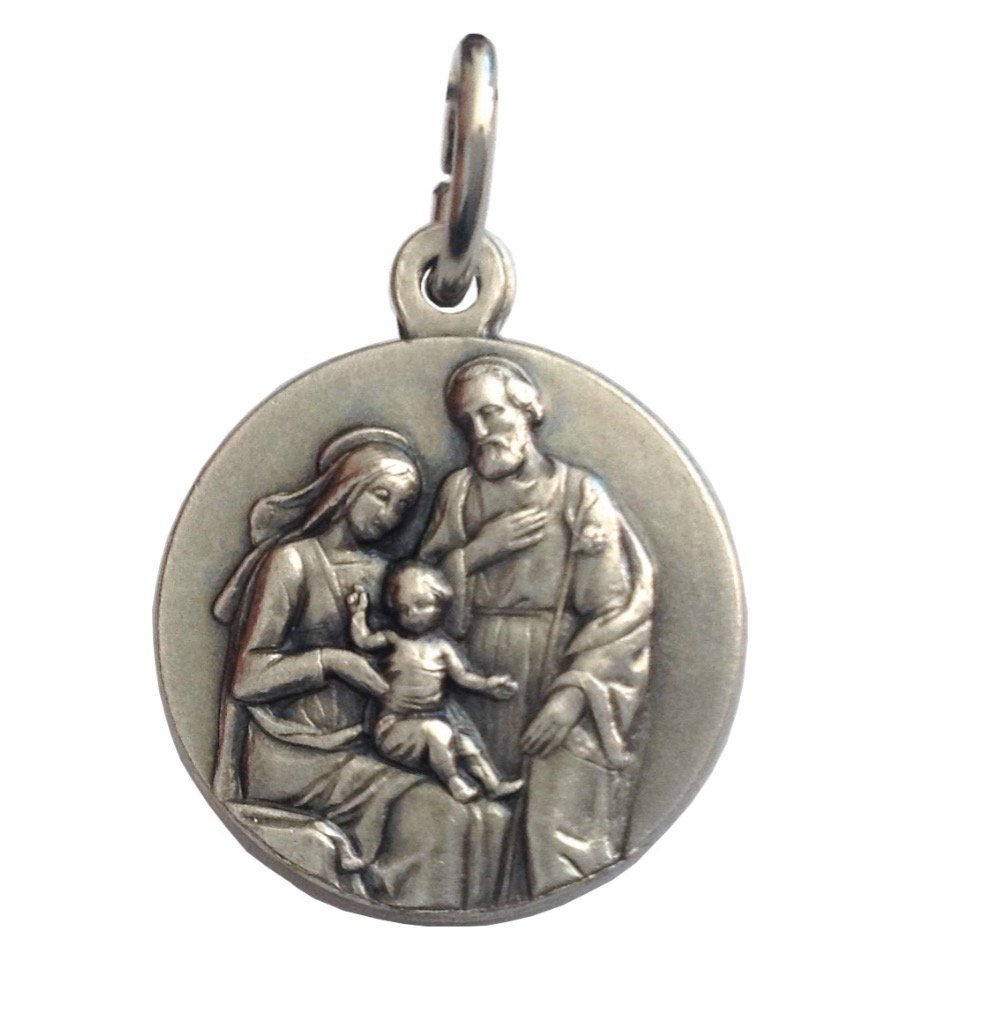 THE SACRED FAMILY MEDAL - CATHOLIC SAINTS MEDALS - 100% MADE IN ITALY (The Sacred Family)