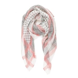 melifluos designed in spain scarf for women lightweight geometric fashion summer fall winter scarves shawl wraps (f010-15)