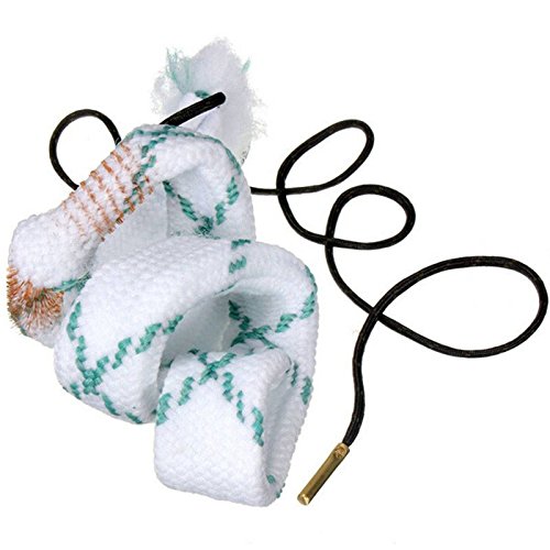 Aimee_JL New Bore Cleaner 12 GA Gauge Gun Barrel Cleaning Rope Rifle/Pistol/Shotgun Brass Brush Cleaning Cord