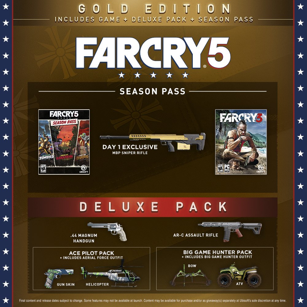 Ubisoft Far Cry 5 Gold Edition | PC Code - Ubisoft Connect