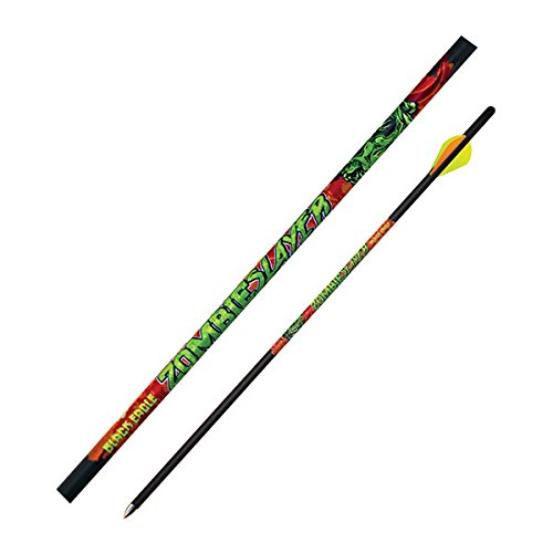 Black Eagle Zombie Slayer X-Bow Fletched Arrows - .001" 6 Pack - 18"