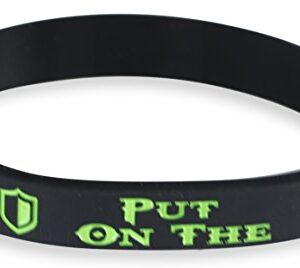 Forge Put on the Whole Armor of God Ephesians 6:13-17 Silicone Bracelet Wristbands (10 Bracelets)