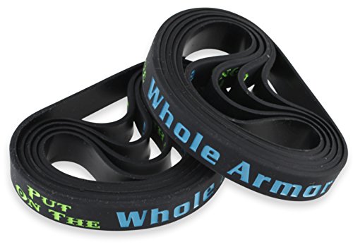 Forge Put on the Whole Armor of God Ephesians 6:13-17 Silicone Bracelet Wristbands (10 Bracelets)