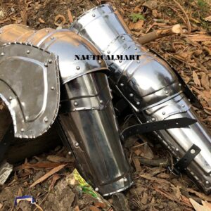 NauticalMart Medieval Knight Armor Warrior Steel Arm Guard - Halloween