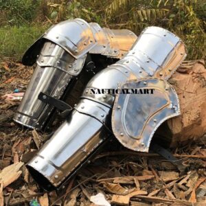 NauticalMart Medieval Knight Armor Warrior Steel Arm Guard - Halloween