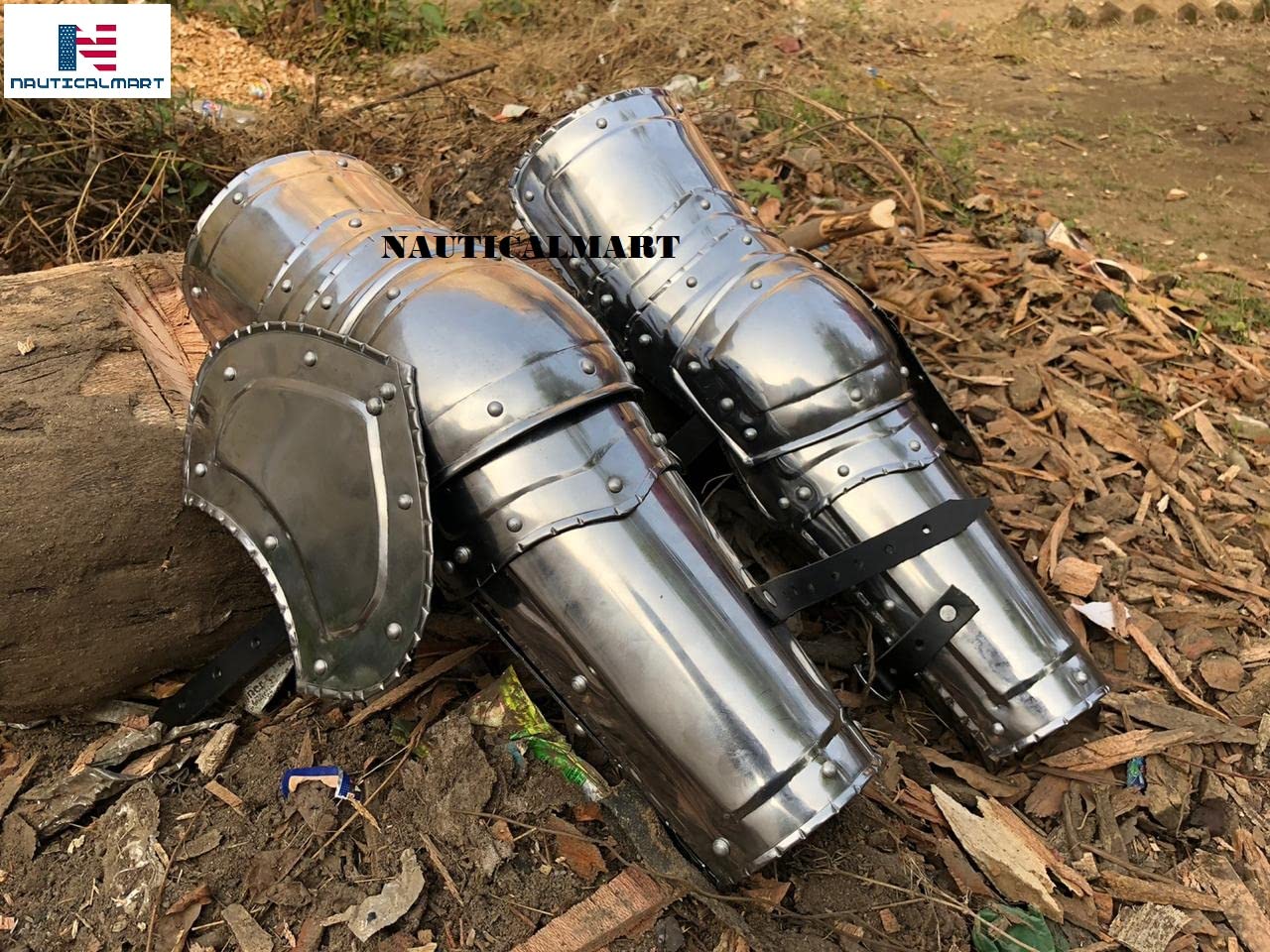 NauticalMart Medieval Knight Armor Warrior Steel Arm Guard - Halloween