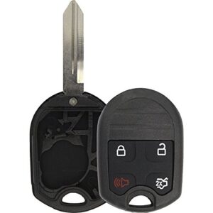 keylessoption just the case keyless entry remote head key combo fob shell