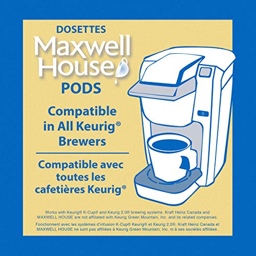 Maxwell House, French Vanilla Coffee, Keurig K-Cup Pods, 12 Pods, {Imported from Canada}