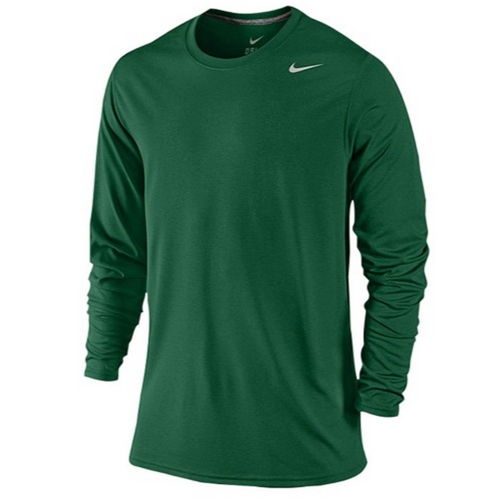 Nike Mens Legend Poly Long Sleeve Dri-Fit Training Shirt Green 727980 341 Size XL