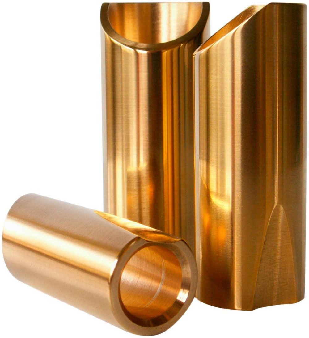 The Rock Slide Polished Brass Slide - Large