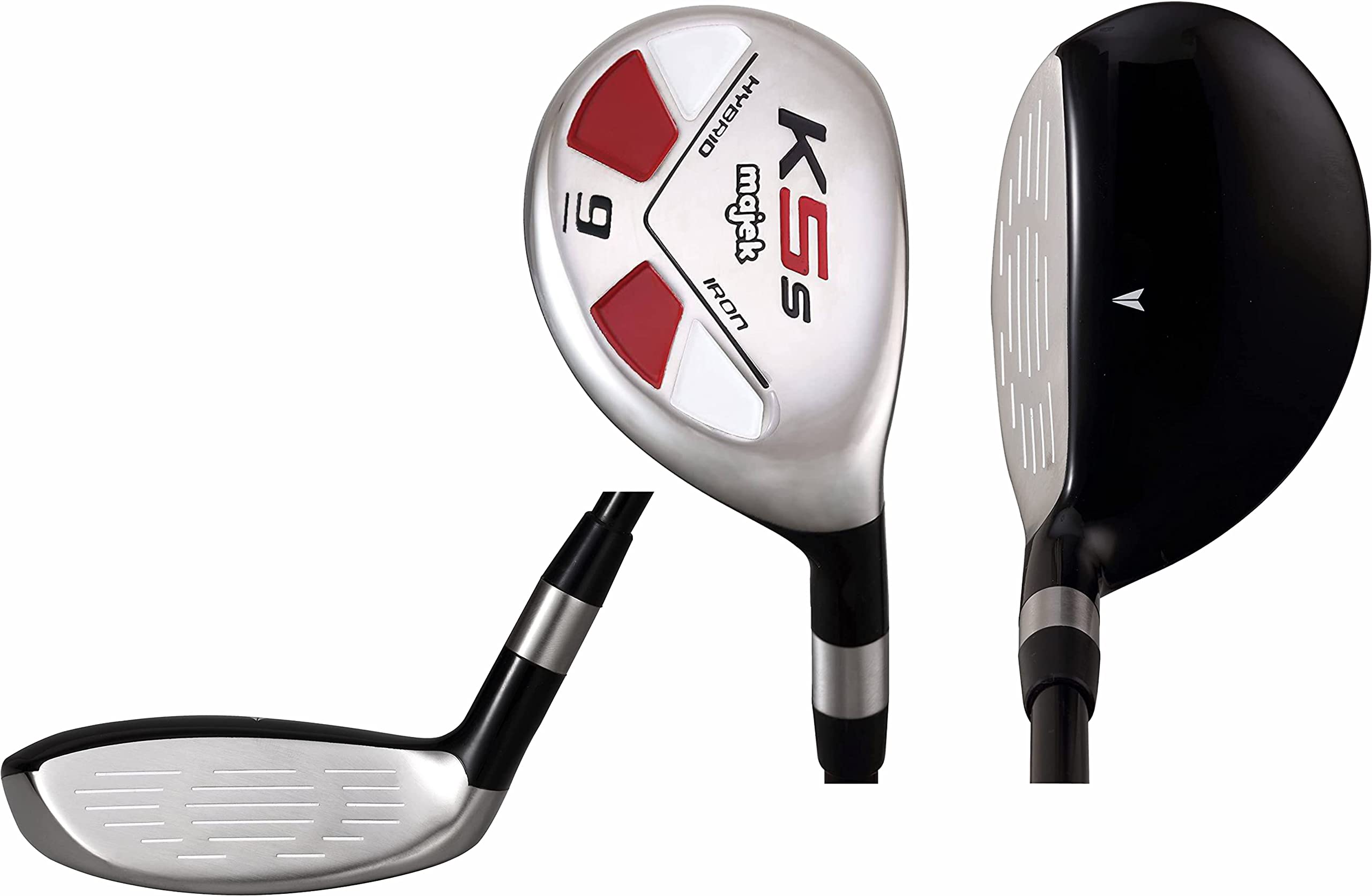 Majek Golf Senior Lady #9 Hybrid Lady Flex Right Handed New Utility L Flex Club