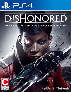 dishonored: the death of the outsider - playstation 4