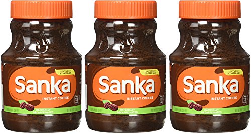 Sanka Decaf Instant Coffee (8 oz Jars, Pack of 4)