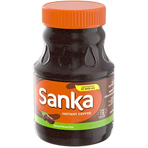 Sanka Decaf Instant Coffee (8 oz Jars, Pack of 4)