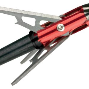 Rage 3 Blade Chisel Tip SC Mechanical Broadhead, 100 Grain, 1.6" Cut - 3 Pack