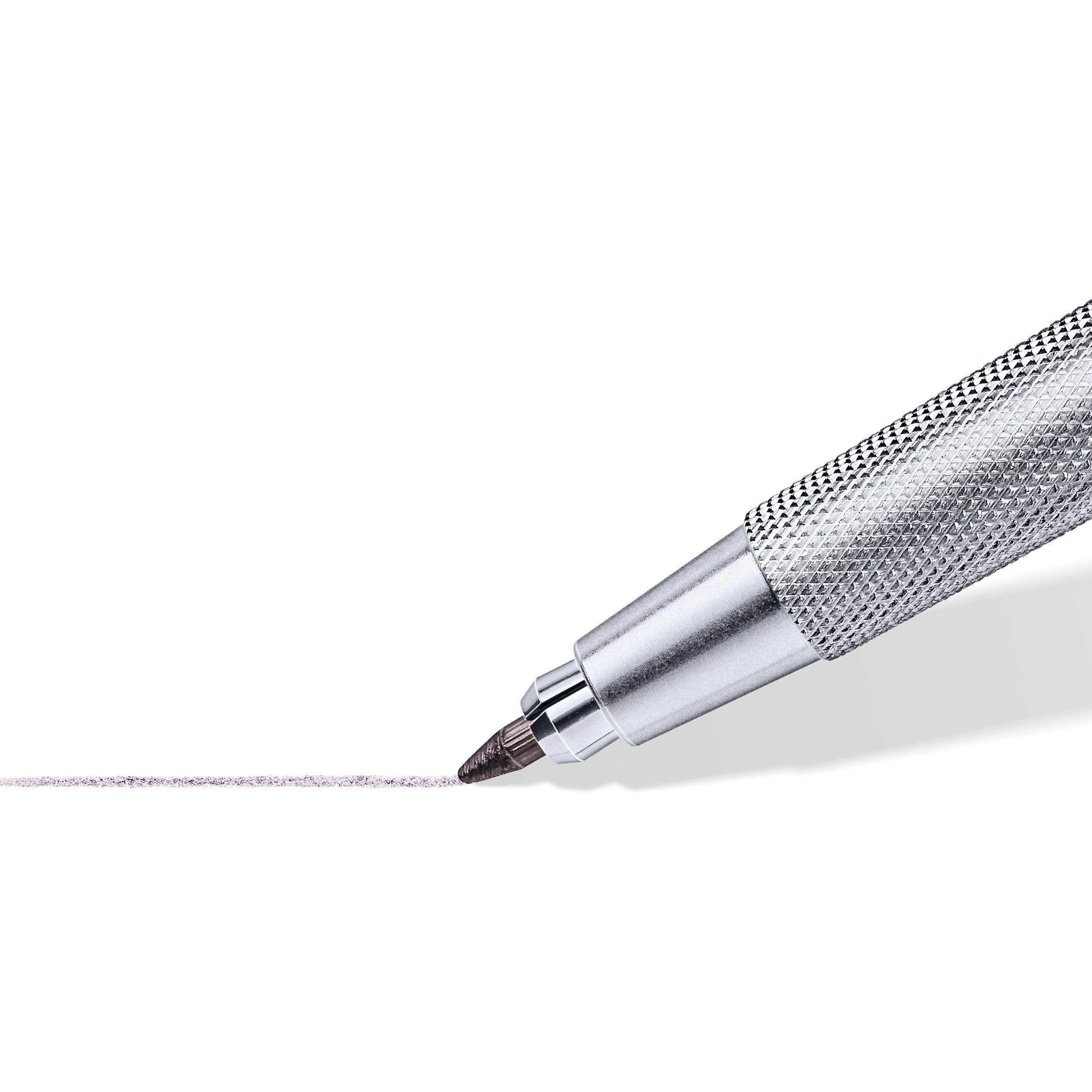 STAEDTLER 780 C BKP6 Mars Technico Leadholder Clutch Pencil with Built-In Sharpener - HB, 2mm Line Width (Pack of 1 + FREE Eraser)