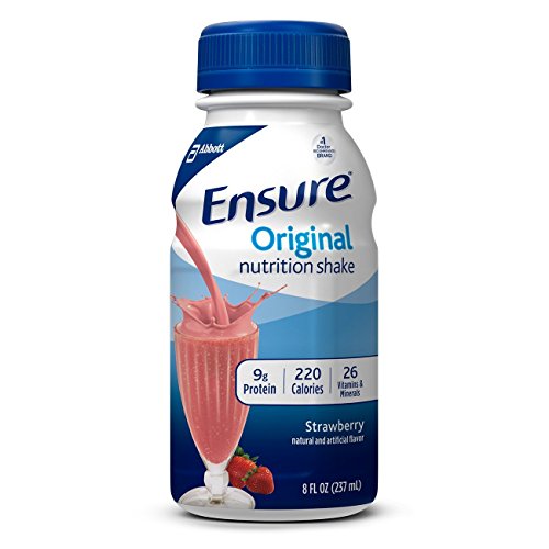 Ensure Original Nutrition Shake, Strawberry, 8 Ounces, 6 Count