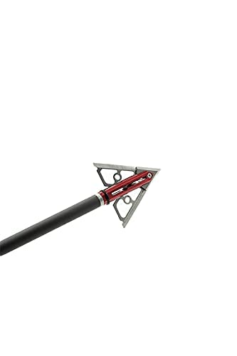 Afflictor Hybrid-EXT Broadhead | Patented Drive-Key Hybrid Design | Superior Penetration | Field Point Accuracy | Durable Design | Low Profile | Shoots from Any Bow | Devastating 1-1/2" Cut