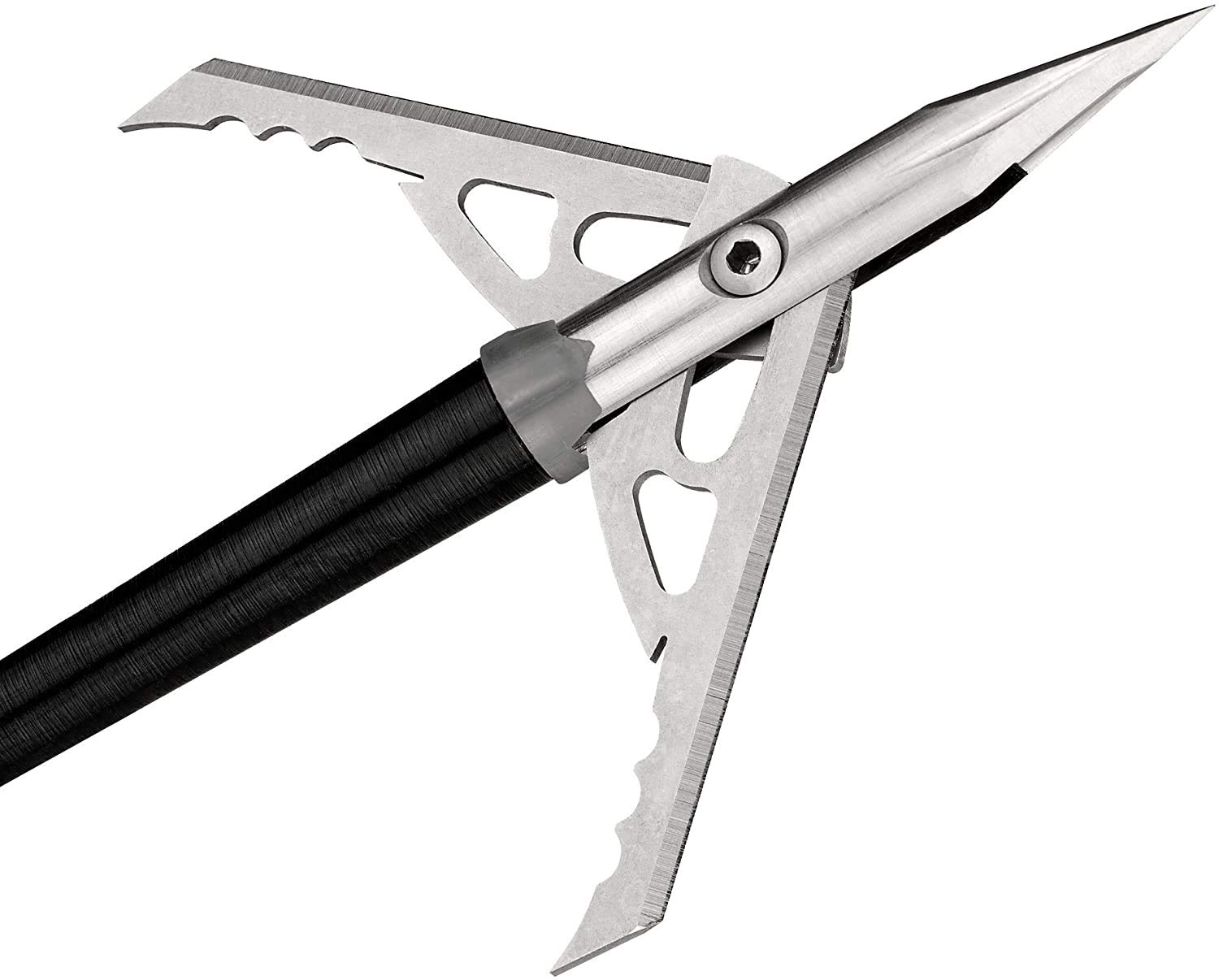 RAGE Hypodermic Trypan Broadhead 100gr 3pk. Silver (35100)