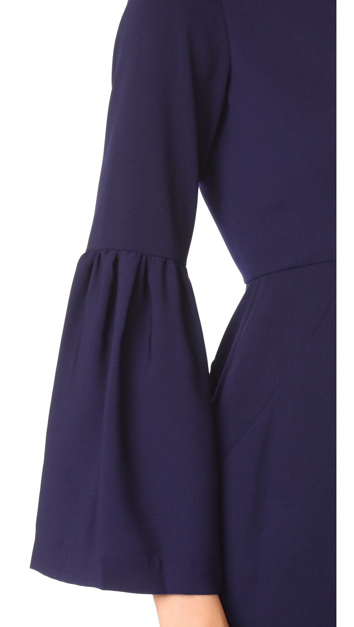 Jill Jill Stuart Women's V Neck Bell Sleeve Cocktail, deep Violet, 2