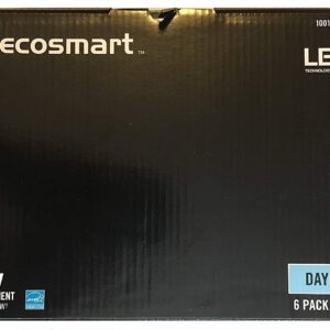 EcoSmart 65W Equivalent Day Light BR30 Dimmable LED Light Bulb (6-Pack)