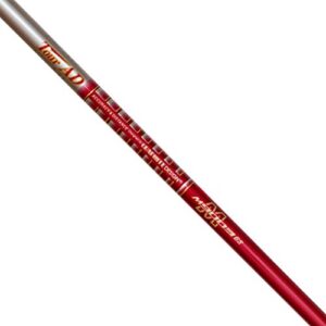 graphite design tour ad m9003 60g driver shaft with installed grip and tip (ping g, x-stiff - 69g)