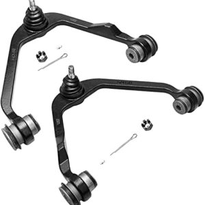 Detroit Axle - Front End 4pc Suspension Kit for 2WD Ford F-150 F-250 Expedition Lincoln Navigator Blackwood, 2 Upper Control Arms with Ball Joints 2 Lower Ball Joints Replacement