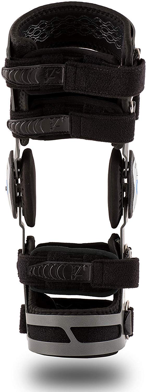 Z1 K4 OsteoAlign Hinged Knee Brace - Knee Support for ACL, MCL, Ligament Sports Injuries, Arthritis (OA), Meniscus Tear, Relief from Knee Joint Pain with Side Stabilizers for Men & Women Size (XL)