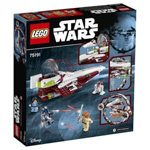 LEGO 6175769 Star Wars Jedi Starfighter with Hyperdrive 75191 Building Kit for 9 - 14 years (825 Pieces)