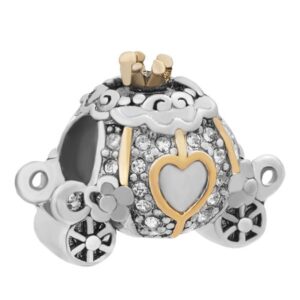 charmsstory cinderella carriage charm beads for charm bracelets (cinderella carriage)