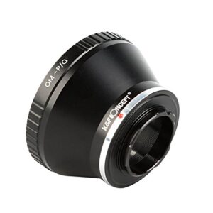 K&F Concept Lens Adapter Replacement for OM Lens Compatible with Q PQ P/Q Camera