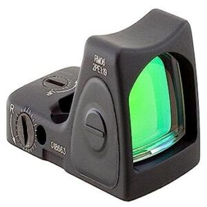 Trijicon RM06-C-700672 RMR Type 2 Adjustable LED Sight, 3.25 MOA Red Dot Reticle, Black