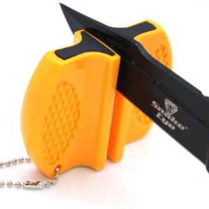 Snake Eye Tactical Dual Stage Portable Knife Sharpener Outdoors Camping Hunting Fishing