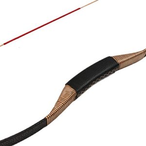 Toparchery Traditional Recurve Bow 53'' Archery Hunting Handmade Horse bow Longbow 45 lbs