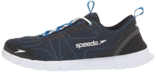 Speedo Mens Hybrid Watercross Water Shoe, Navy/White (8)