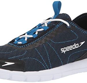 Speedo Mens Hybrid Watercross Water Shoe, Navy/White (8)