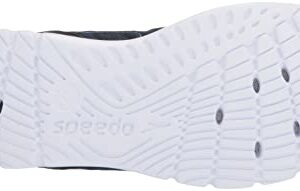 Speedo Mens Hybrid Watercross Water Shoe, Navy/White (8)