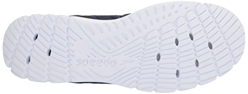 Speedo Mens Hybrid Watercross Water Shoe, Navy/White (8)