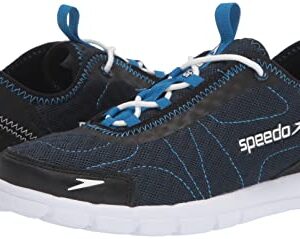 Speedo Mens Hybrid Watercross Water Shoe, Navy/White (8)