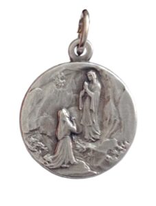 i g j madonna of lourdes medal - the patron saints medals