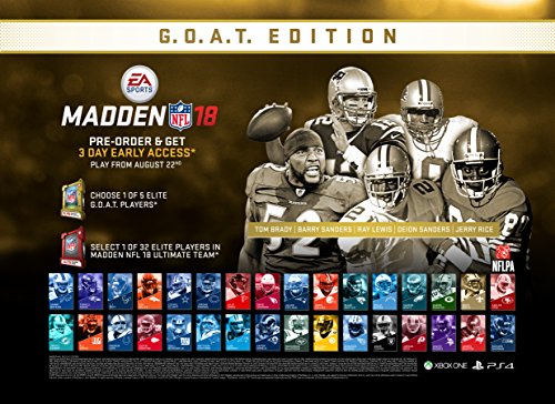 Madden NFL 18 G.O.A.T. Edition - PlayStation 4