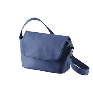 elecom dgb-s031nv normas shoulder bag for slr cameras, navy