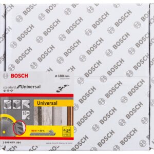 Bosch Professional 2608615064 Standard für Universal Diamond Cutting disc (Concrete and Masonry, 115 x 22.23 mm, Angle Grinder)